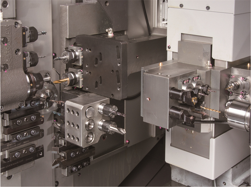 CNC精密自動(dòng)車床BW209ZJ-Ⅰ 機(jī)床結(jié)構(gòu)主圖與結(jié)構(gòu)圖