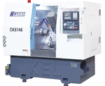 46 刀塔 帶動力頭 帶Y軸 車銑復合機( 45度斜床身 線軌機)CK6146D-Y