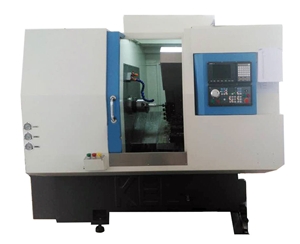 CKX6146C—Y∠45斜床身 (排刀型帶4個端銑4個鍘銑動力頭)車銑復合數(shù)控車床—高配置